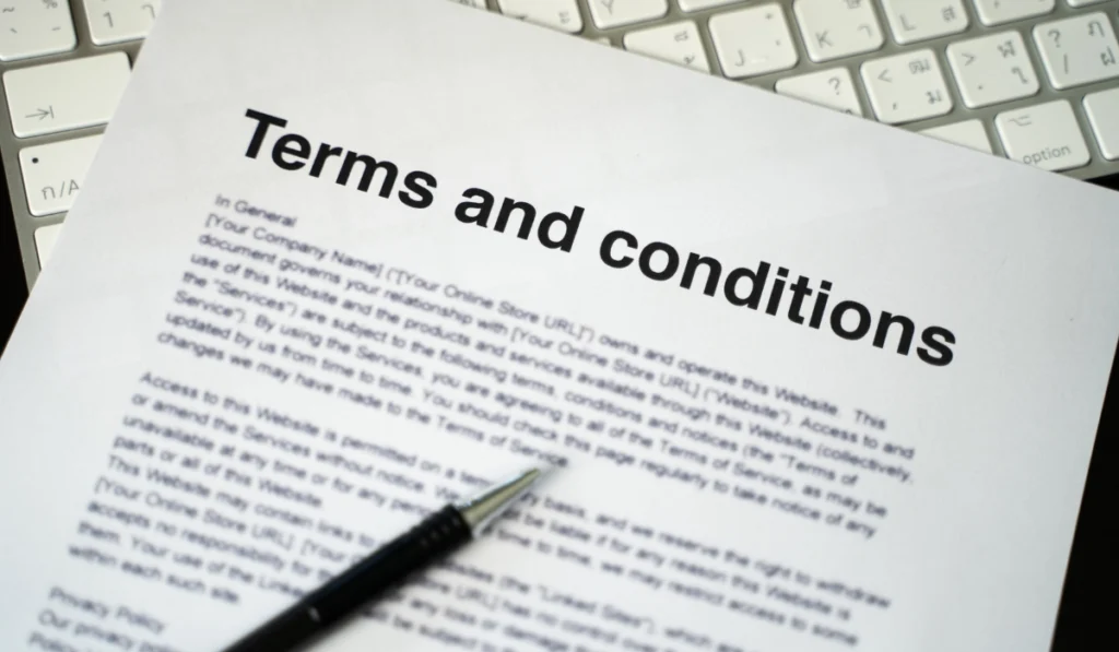 CONDITIONS